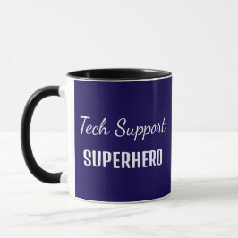 Technische ondersteuning Superhero Computer Engine Mok