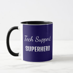Technische ondersteuning Superhero Computer Engine Mok