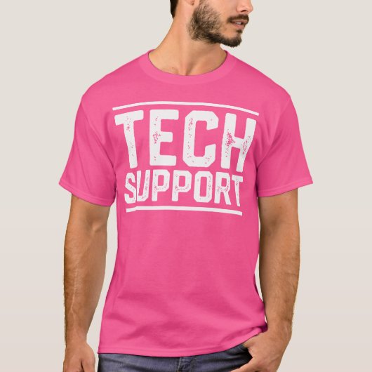 Technische ondersteuning t-shirt (Voorkant)
