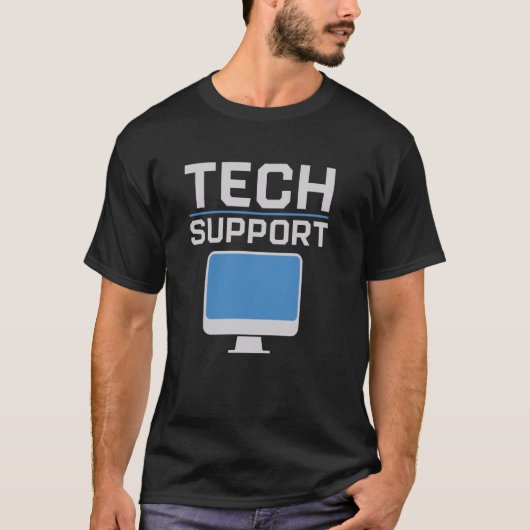Technische ondersteuning t-shirt (Voorkant)