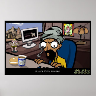 Technische ondersteuning: "U bent een stoute, Gekk Poster