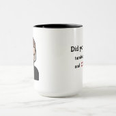 Technische ondersteuning: "Uit en weer aan" Mok (Midden)