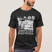 Technische ondersteuning van Computer Whisperer T-shirt (Voorkant)