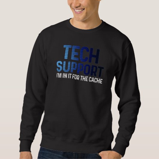 Technische ondersteuning van Tech Ik doe het voor Trui (Voorkant)