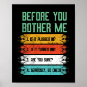 Technische ondersteuning voor informatietechnologi poster (Voorkant)