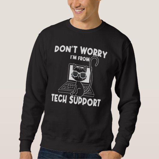 Technische ondersteuningshelpdesk informatie techn trui (Voorkant)