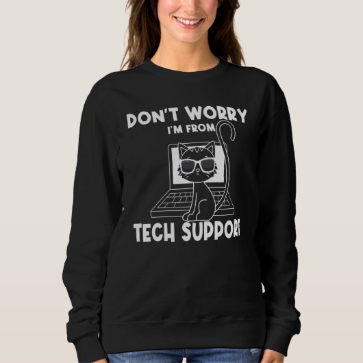 Technische ondersteuningshelpdesk informatietechno trui (Voorkant)