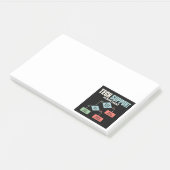 Technische ondersteuningsstroomdiagram helpdesk hu post-it® notes (Schuin)