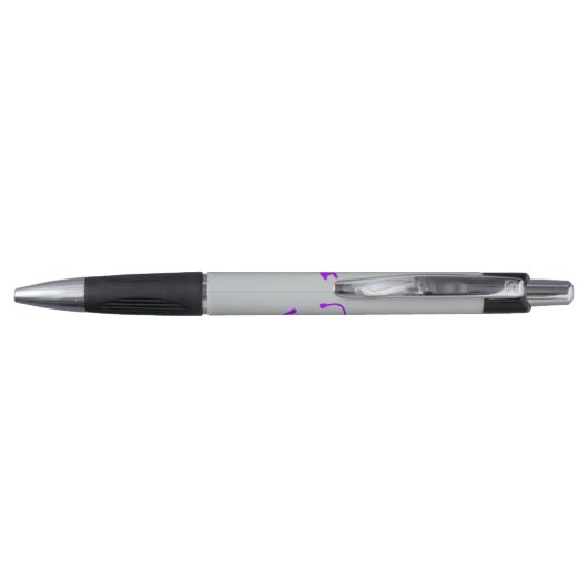 Technische pen paarse stethoscoop pen (Achterkant)