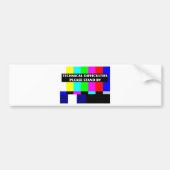 Technische problemen bumpersticker (Voorkant)