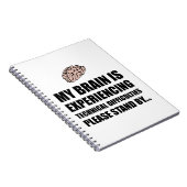 Technische problemen van het brein notitieboek (Rechterzijde)