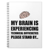 Technische problemen van het brein notitieboek (Voorkant)