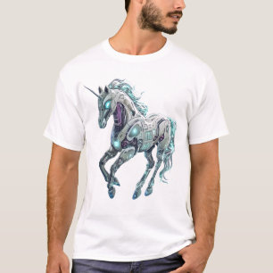 Technische Robot Eenhoorn T-shirt