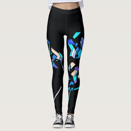 technische stijl leggings (Voorkant)