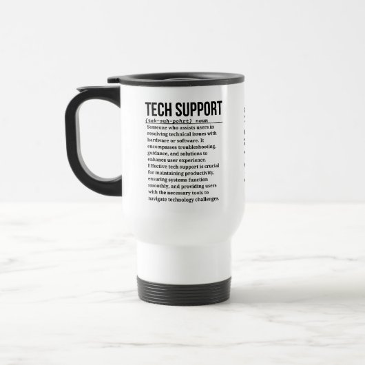Technische support reisbeker (Links)