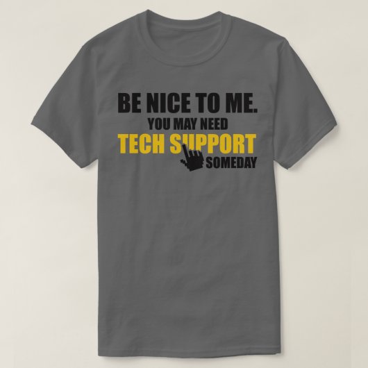 Technische support t-shirt (Design voorkant)