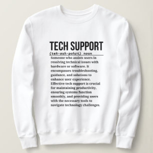 Technische support trui