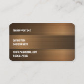 🔋 technische support voor thuisgebruikers visitekaartje (Achterkant)