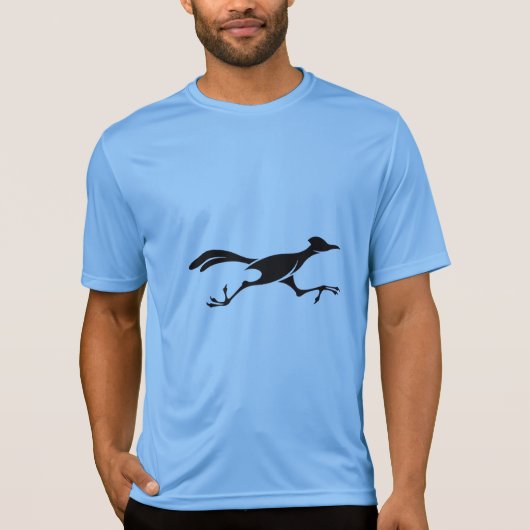 Technische T-shirts Blauwe Wegloper Prestatie (Voorkant)