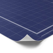 Technische tekening van  Space Shuttle Poster (Hoek)