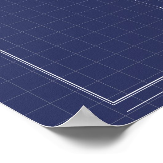 Technische tekening van  Space Shuttle Poster (Hoek)