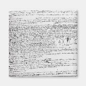 Technische tekeningen magneet (Voorkant)