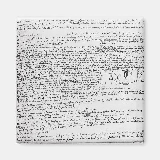 Technische tekeningen magneet (Voorkant)