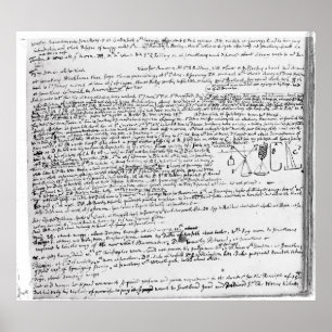 Technische tekeningen poster