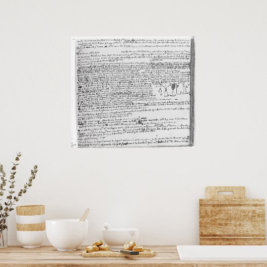 Technische tekeningen poster (Keuken)