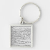 Technische tekeningen sleutelhanger (Voorkant)