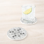 Technische Tekeningsplannen Wit Ontwerp Zandsteen Onderzetter (Zijkant)