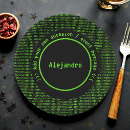 Technische thema voor coders/programmeurs - Retrom Papieren Bordje