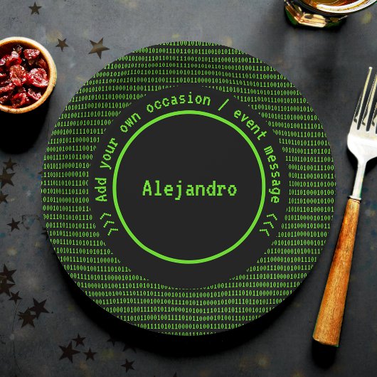 Technische thema voor coders/programmeurs - Retrom Papieren Bordje