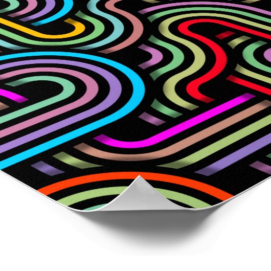 Technische treinen poster (Hoek)