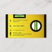 Technische vaardigheden op het niveau van de geest visitekaartje (Achterkant)