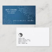 Technische vaardigheden van computerreparatietechn visitekaartje (Voorkant / Achterkant)