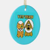 technische versiering van vet keramisch ornament (Rechts)