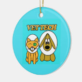 technische versiering van vet keramisch ornament (Links)