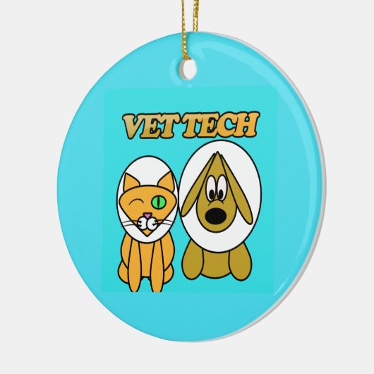 technische versiering van vet keramisch ornament (Links)