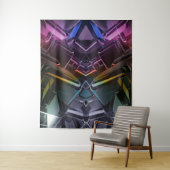 Techno Babble Wandkleed (In situ)