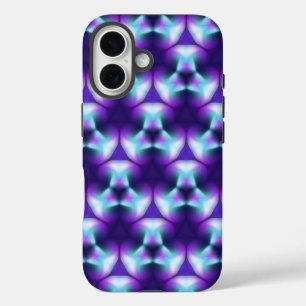 Techno Blue iPhone 16 Hoesje