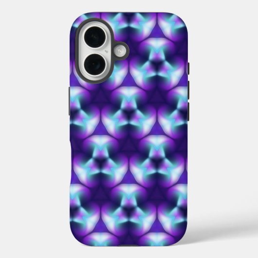 Techno Blue Case-Mate iPhone Case (Achterkant)