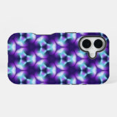 Techno Blue iPhone 16 Hoesje (Achterkant horizontaal)