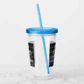 Techno Boeket  Acryl Drinkbeker (Links)