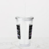 Techno Boeket Acryl Tumbler Drinkbeker (Rechts)