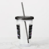 Techno Boeket Acryl Tumbler Drinkbeker (Links)
