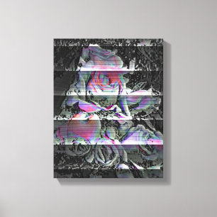 Techno Boeket  Canvas Afdruk
