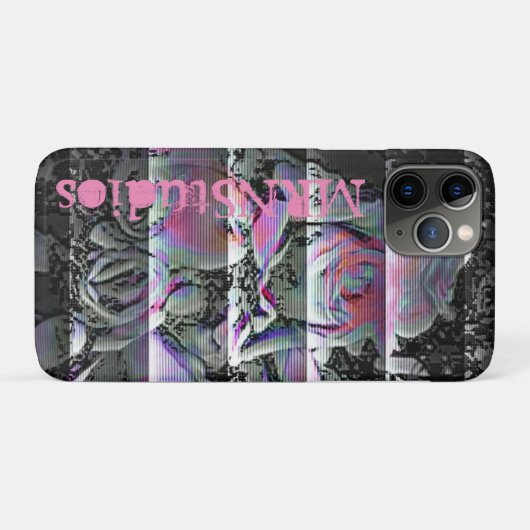 Techno Boeket Case-Mate iPhone Case (Achterkant (horizontaal))
