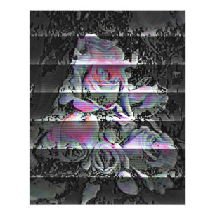Techno Boeket Foto Afdruk