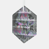 Techno Boeket Glas Ornament (Voorkant links)